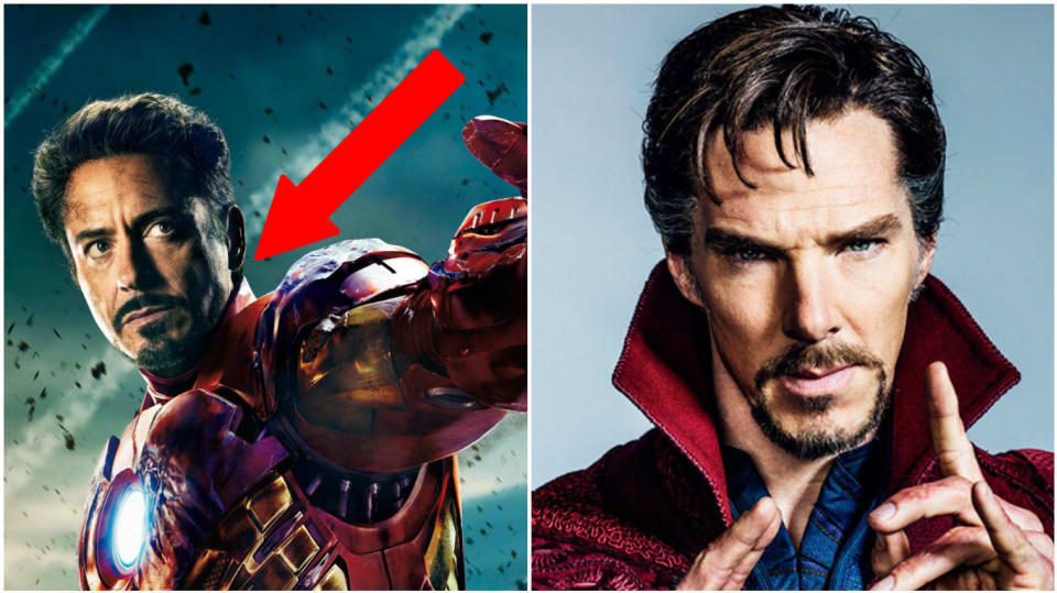 Robert Downey Jr a Benedict Cumberbatch